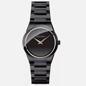 NEW Bulova 41mm Black Men's Watch